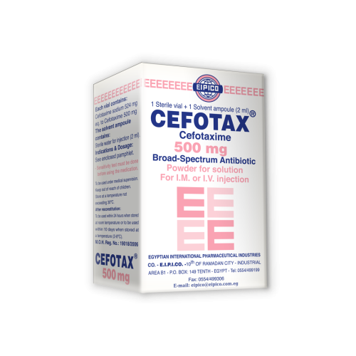 CEFOTAX 500MG 1VIAL(EIPICO)