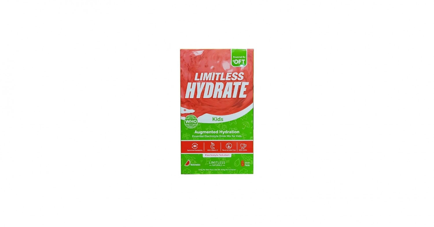 LIMITLESS HYDRATE KIDS WATERMELON 6STICK