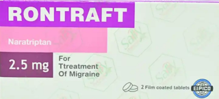 RONTRAFT 2.5 MG 2 TAB