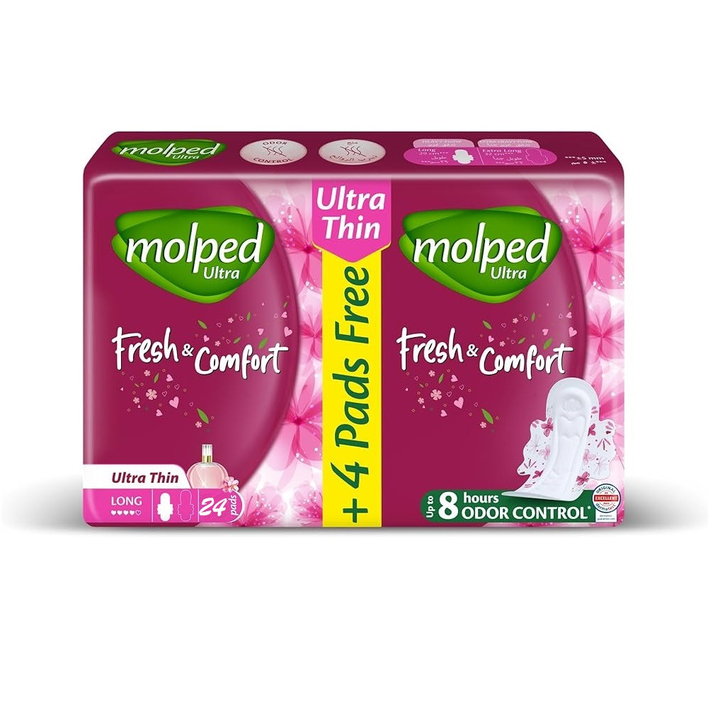 MOLPED ULTRA FRESH&COMFORT LONG 24 PADS