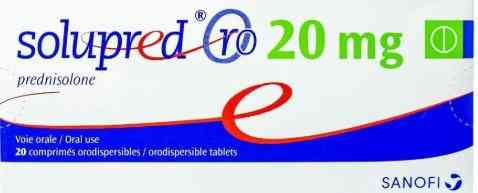 SOLUPRED ORO 20MG 20TAB