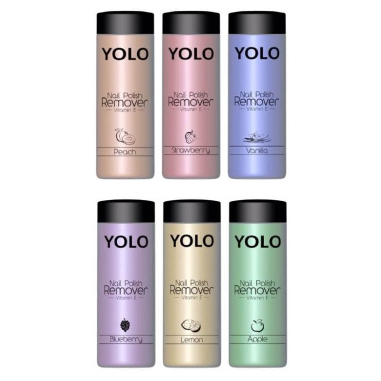 YOLO NAIL REMOVER 135 ML BANANA