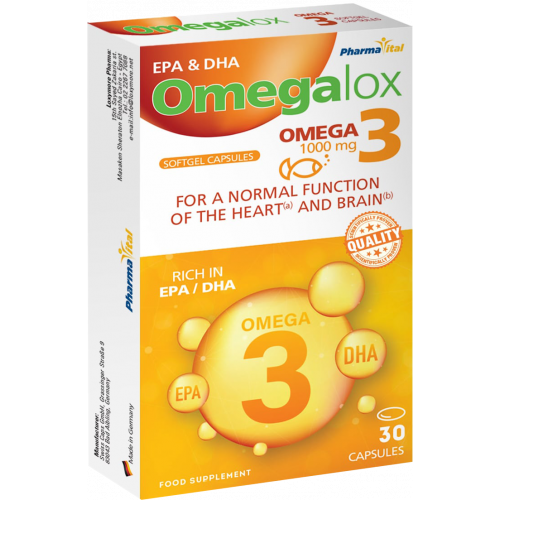 OMEGALOX 1000 MG 30 CAP