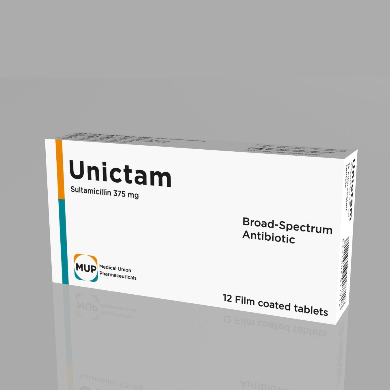 UNICTAM 375 MG 12 TAB