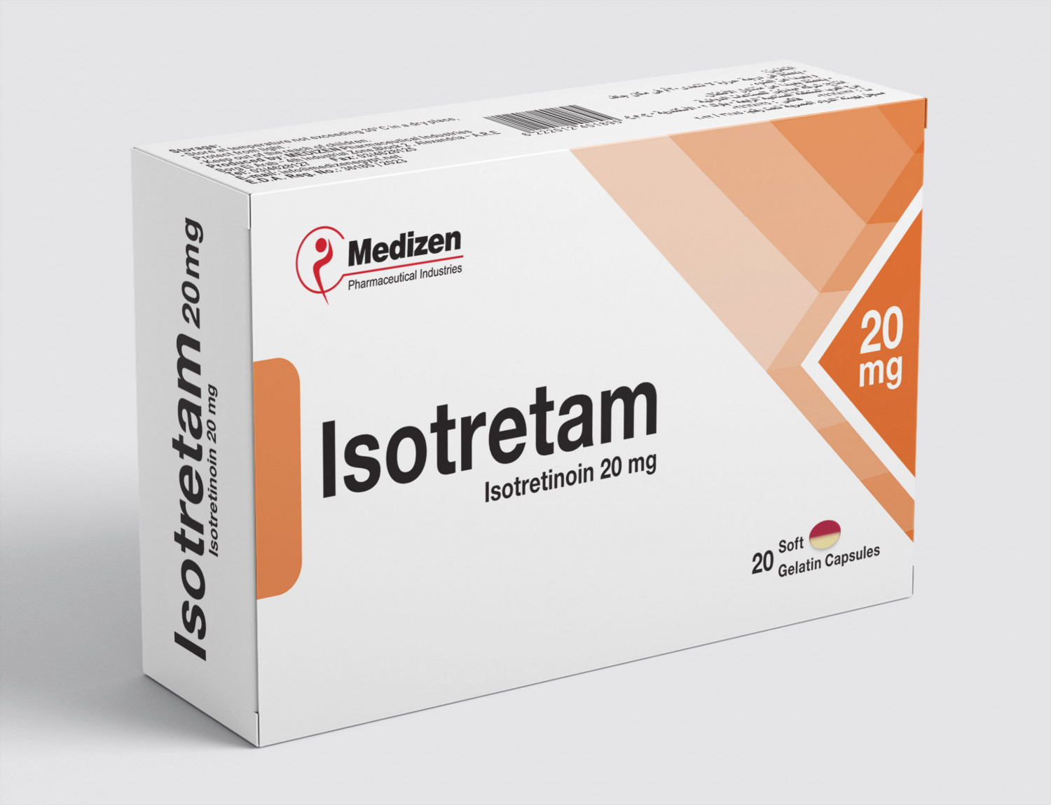ISOTRETAM 20 MG 20 CAP