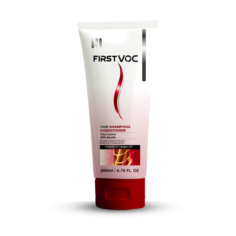 FIRSTVOC HAIR SHAMPOO & CONDITIONER FRIZZ CONTROL WITH KERATIN 200 ML