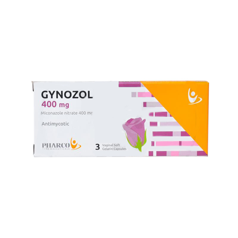 GYNOZOL 400MG 3/VAG.SUPP