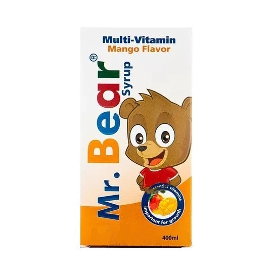 MR BEAR PLUS MANGO 400ML SYRUP