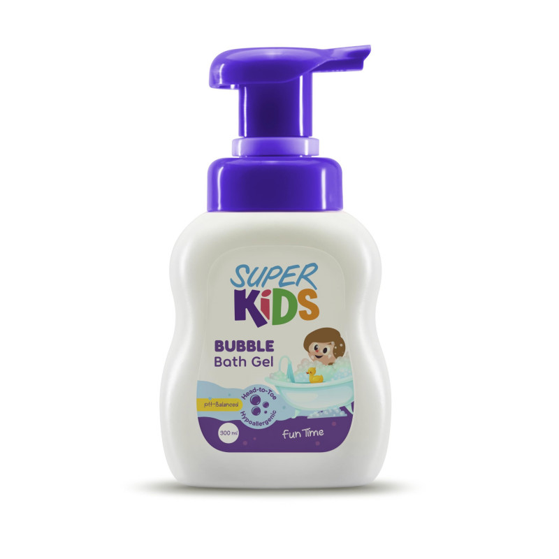 SUPER KIDS BUBBLE BATH GEL 300ML