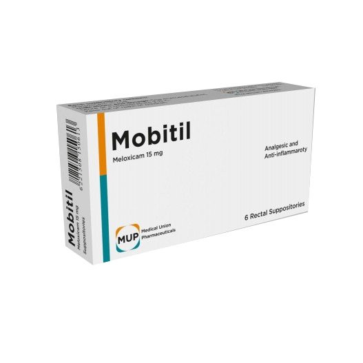 MOBITIL 15MG 6SUPP