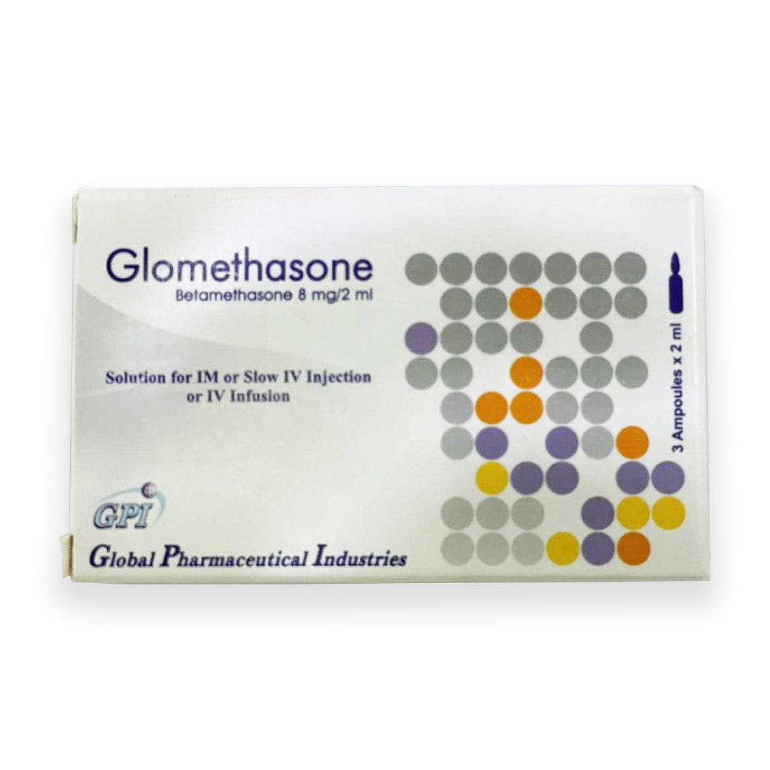 GLOMETHASONE 8MG/2ML 3/AMP