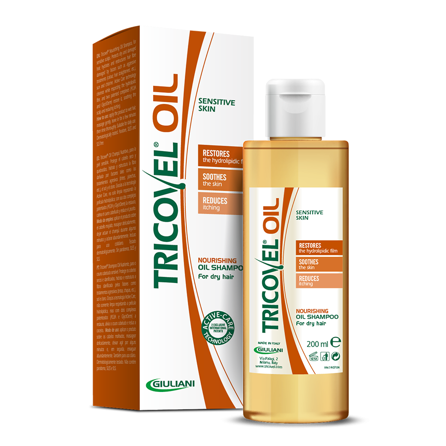 TRICOVEL NOURISHING OIL SHAMPOO FOR DRY HAIR 200ML
