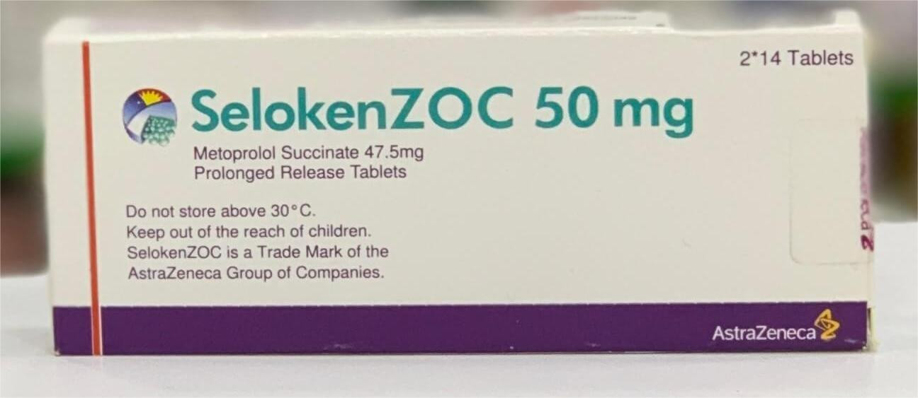 SELOKENZOC 50 MG 28 TAB