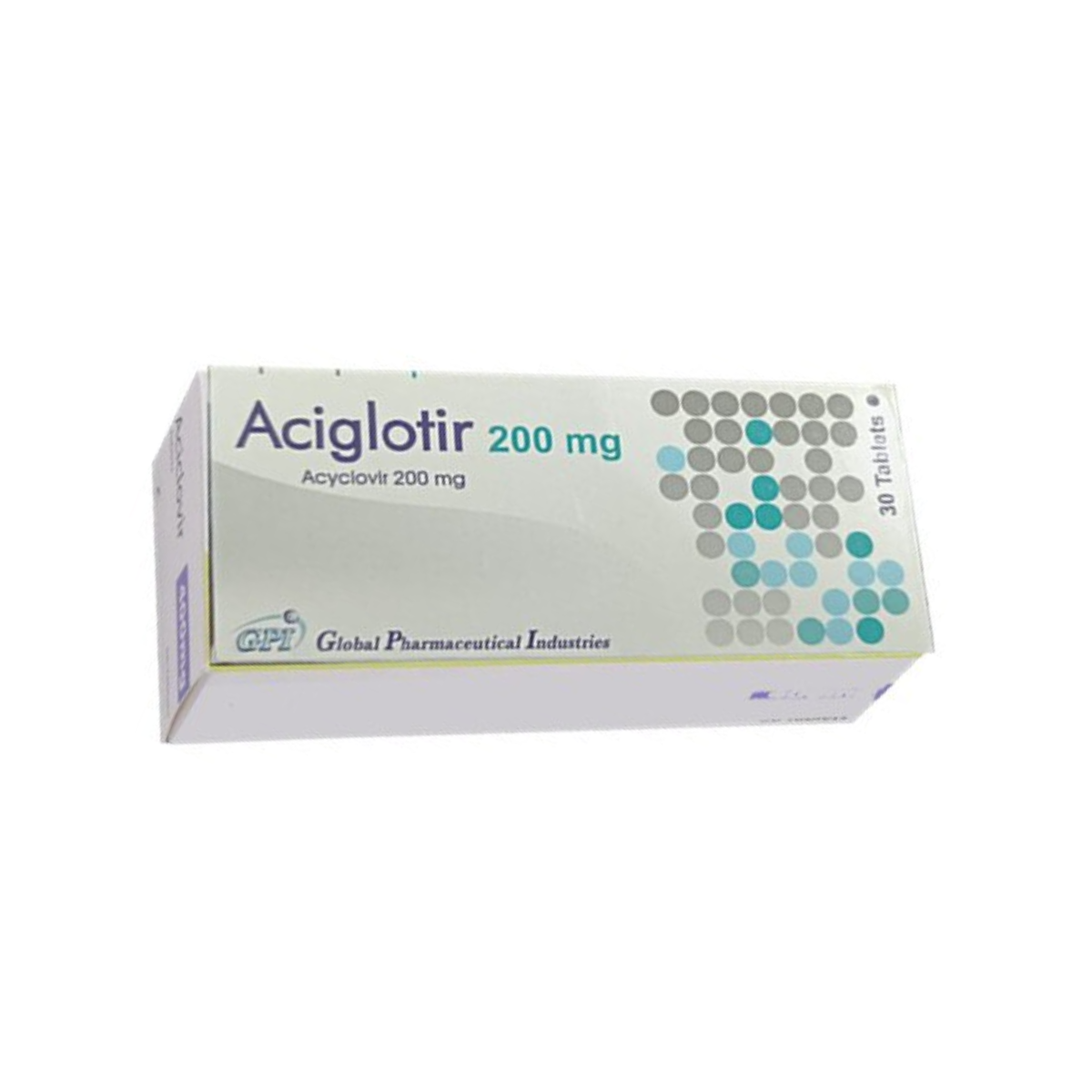 ACIGLOTIR 200 MG 30 TAB