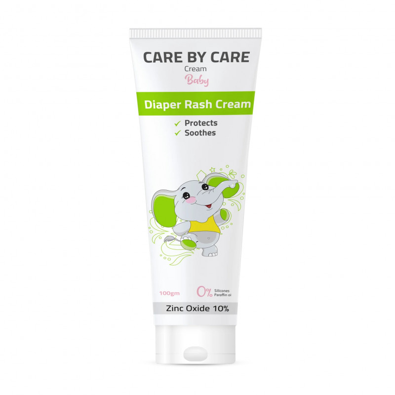 CARE BY CARE BABY CREAM 100GM ZINC OXIDE 10%