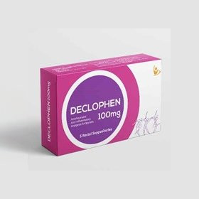 DECLOPHEN 100MG 5 SUPP