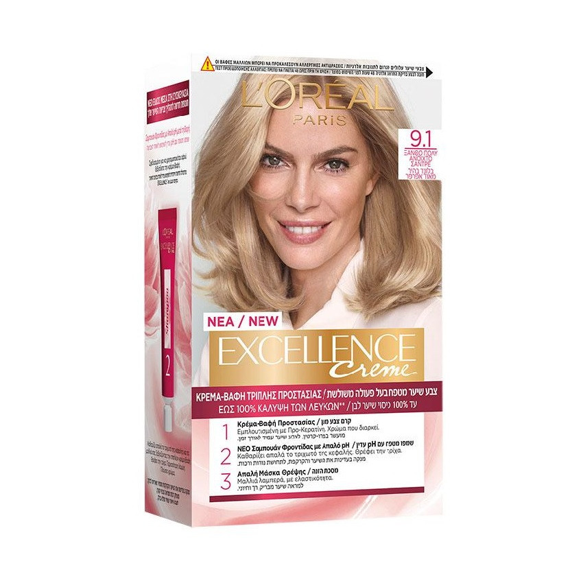 LOREAL EXCELLENCE CREME 9.1
