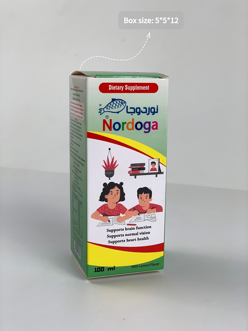 NORDOGA SYRUP LEMON 100ML