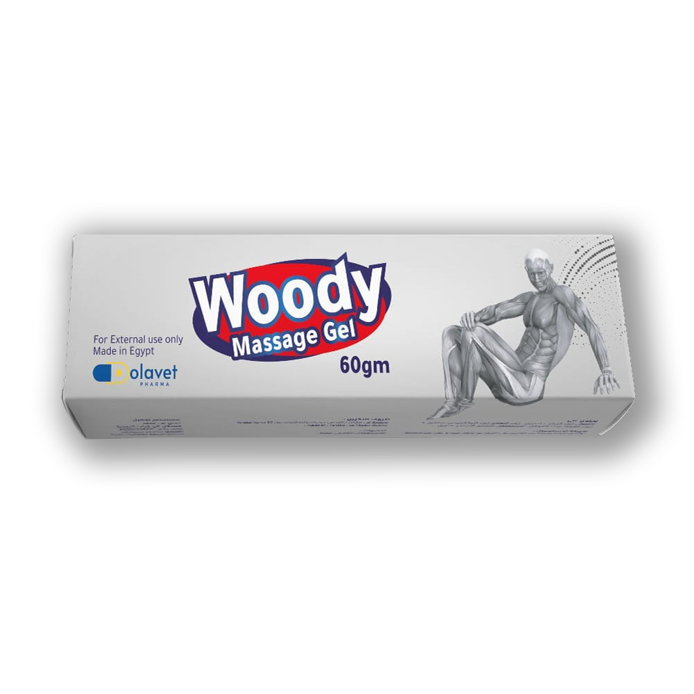 WOODY MASSAGE GEL 60GM