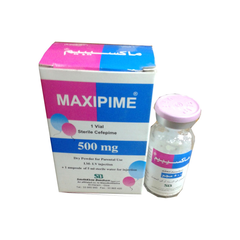 MAXIPIME 500MG 1VIAL