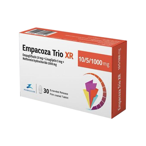 EMPACOZA TRIO XR 10/5/1000MG 30 TAB