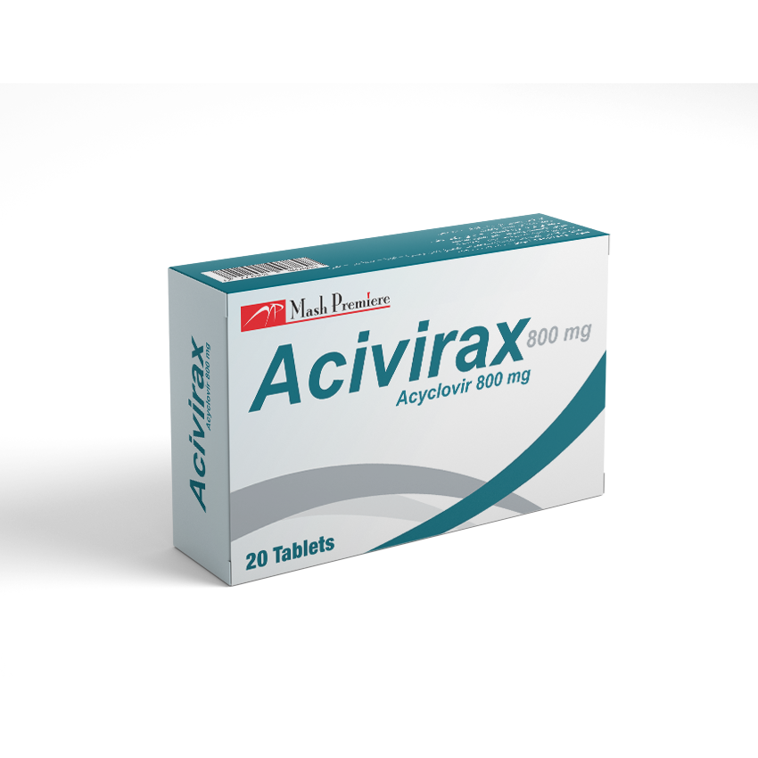 ACIVIRAX 800MG 20TAB