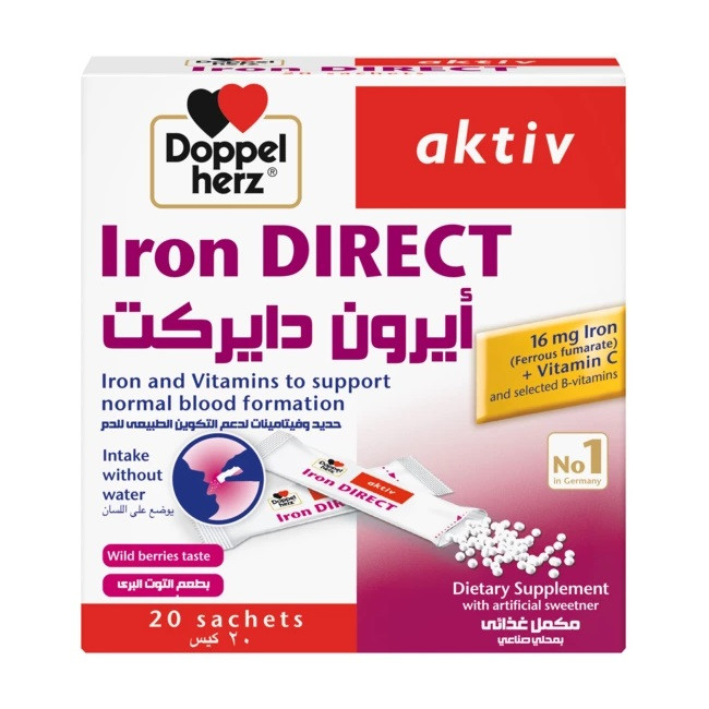 AKTIV IRON DIRECT 20 SACHETS