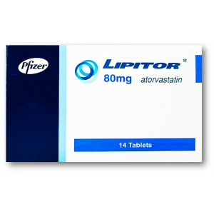 LIPITOR 80MG 14TAB