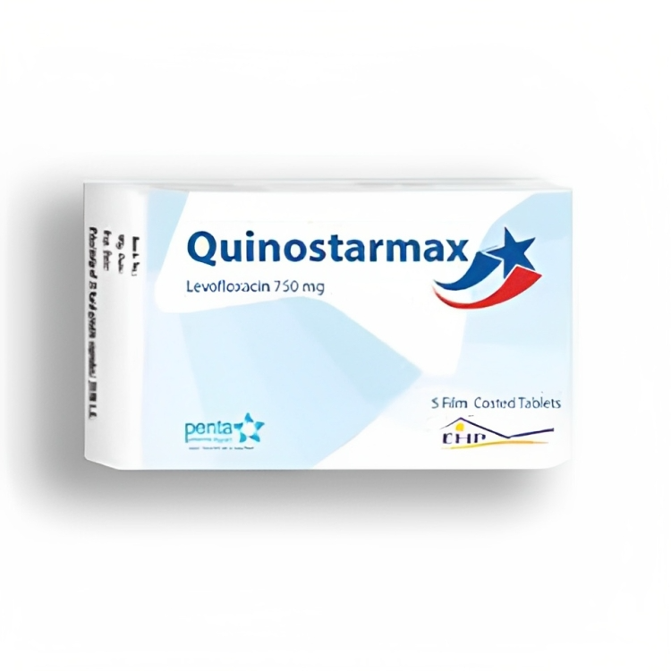 QUINOSTARMAX 750 MG 5 TAB