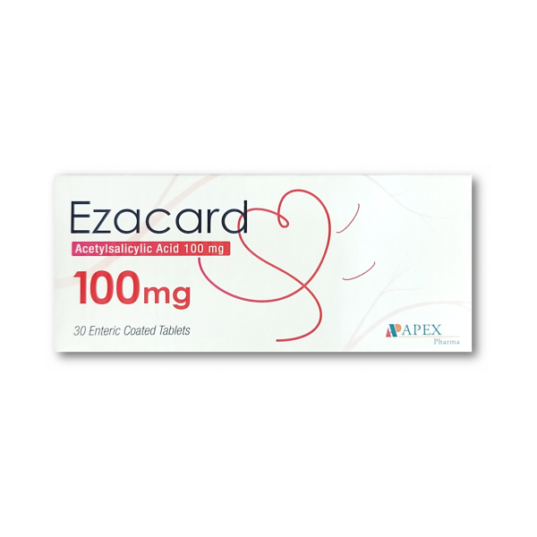 EZACARD 100MG 30 TAB