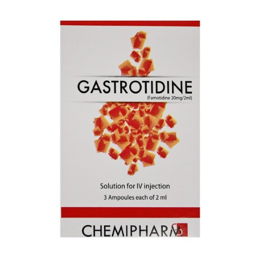 GASTROTIDINE 20MG/2ML 6AMP (REF)