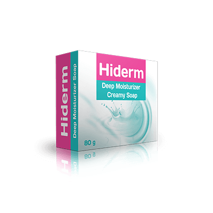 HIDERM DEEP MOISTURIZER CREAMY SOAP 80 GM