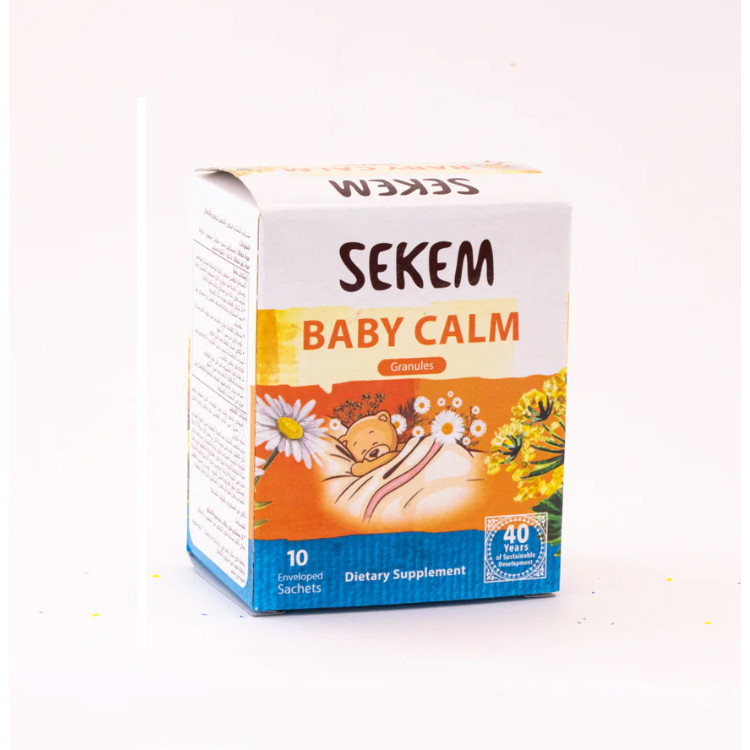 SEKEM BABY CALM GRANULES 10 SACHETS