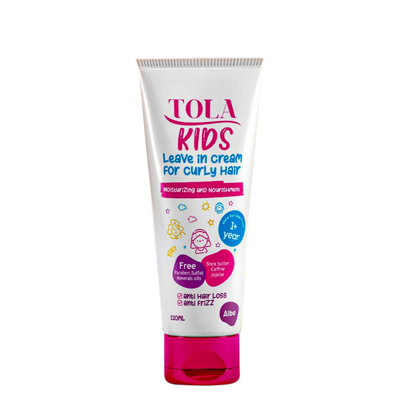 TOLA KIDS LEAVE IN CREAM FOR CURLY HAIR 120ML