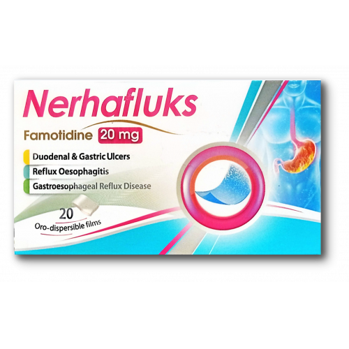 NERHAFLUKS 20 MG 20 FILMS