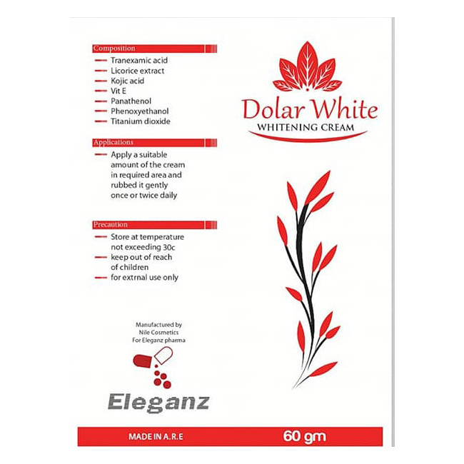 DOLAR WHITE WHITENING CREAM 60GM