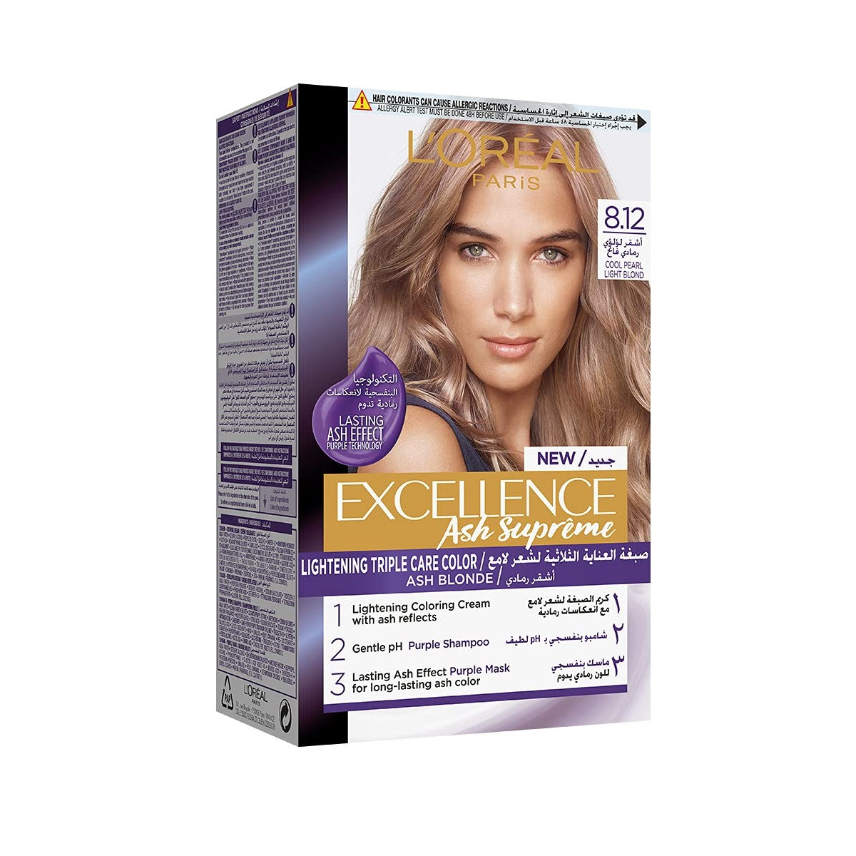 LOREAL EXCELLENCE CREME 8.12