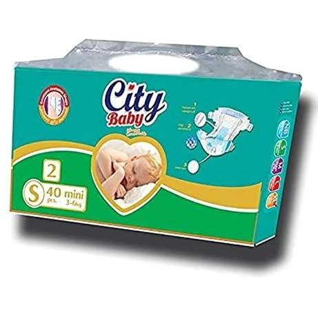 CITY BABY SIZE (2) 40PCS