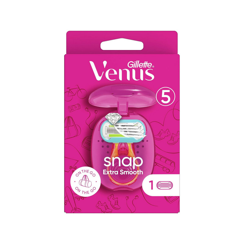 GILLETTE VENUS 5 SNAP EXTRA SMOOTH 1 RAZOR