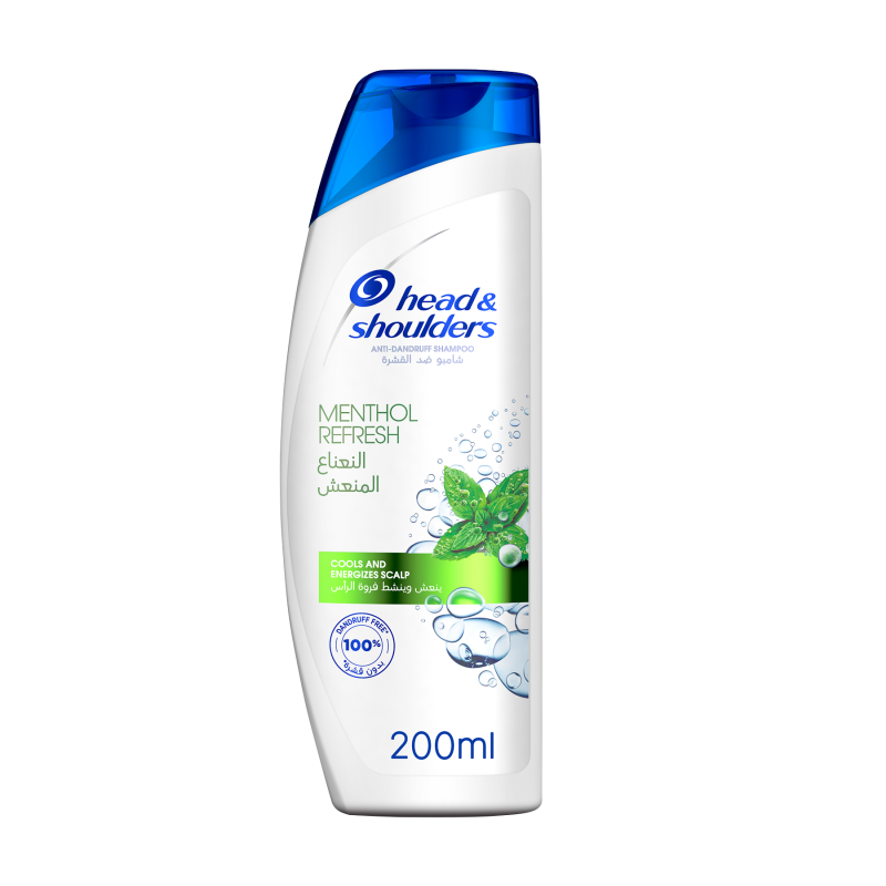 HEAD & SHOULDERS MENTHOL REFRESH SHAMPOO 200ML