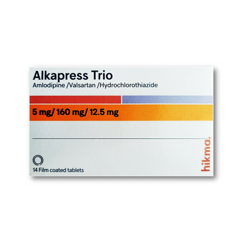 ALKAPRESS TRIO 5/160/12.5MG 14 TAB