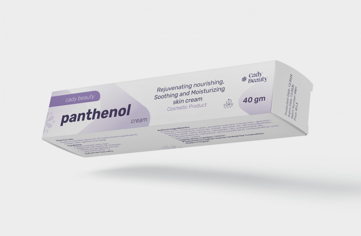 CADY BEAUTY PANTHENOL CREAM 50G