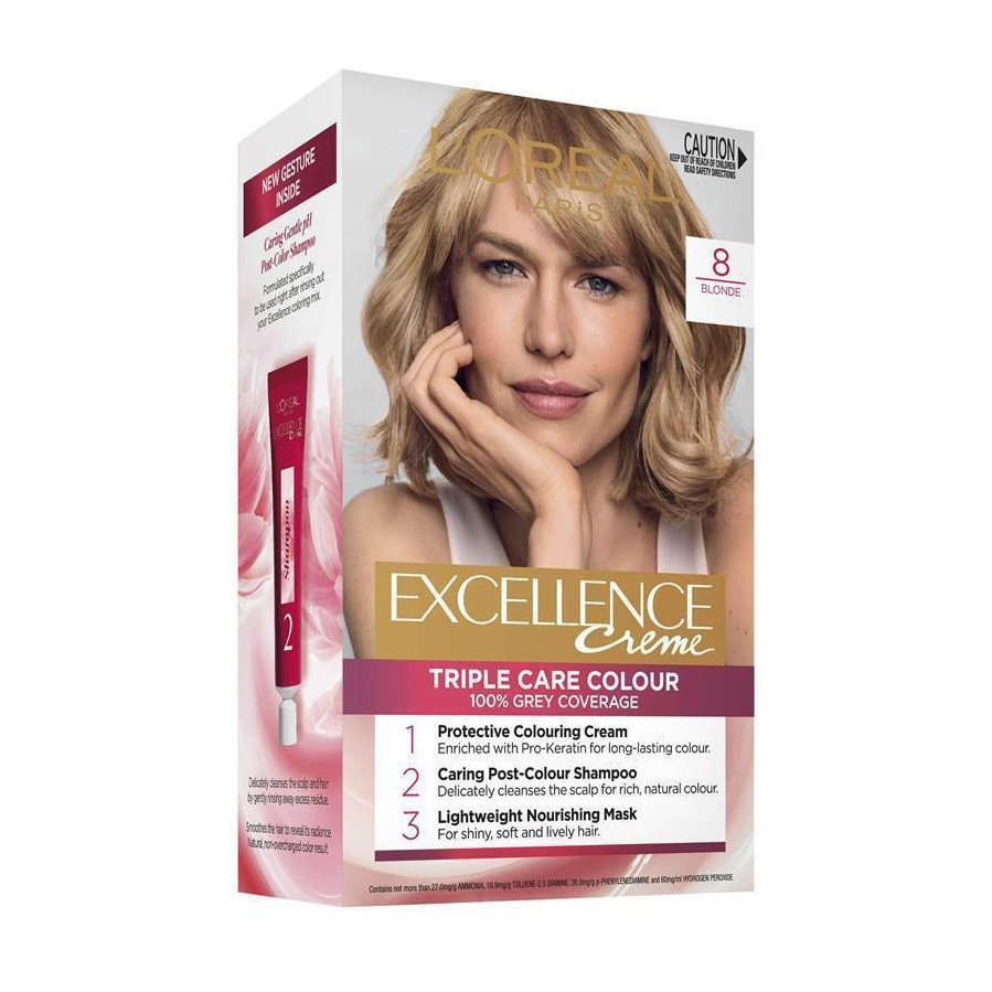 LOREAL EXCELLENCE CREME 8