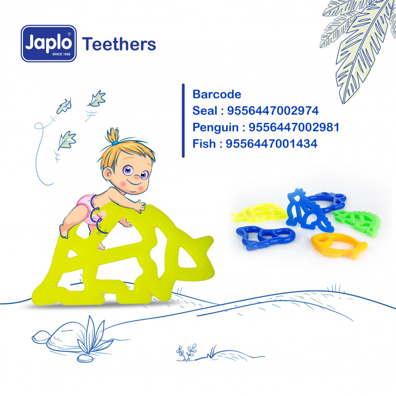 JAPLO BABY TEETHER AASSORTED