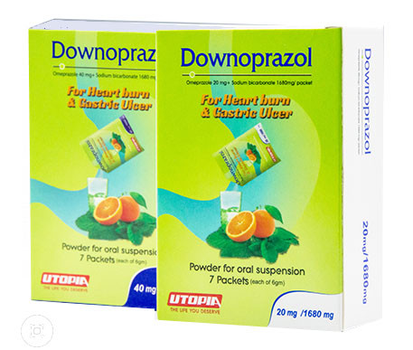 DOWNOPRAZOL 40MG 7PACK
