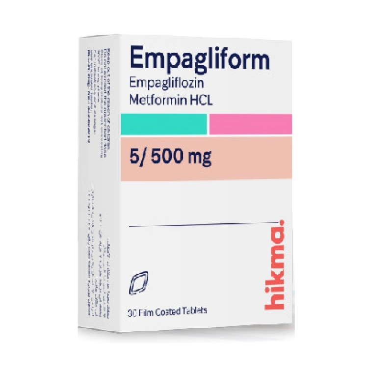 EMPAGLIFORM 500/5 MG 30TAB