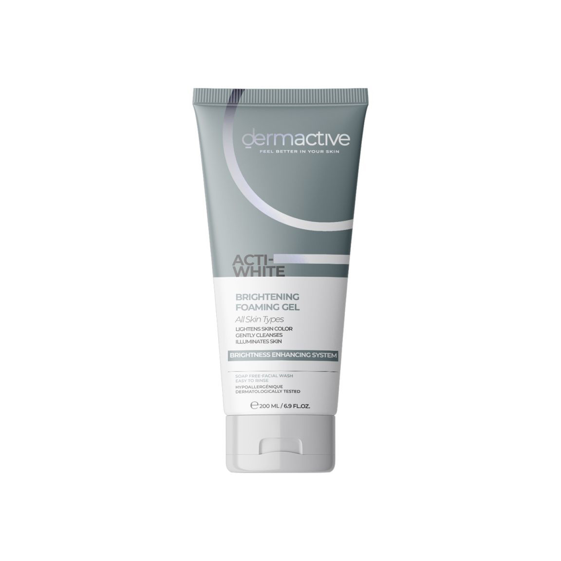 DERMACTIVE ACTI WHITE BRIGHTENING FOAMING GEL 200ML
