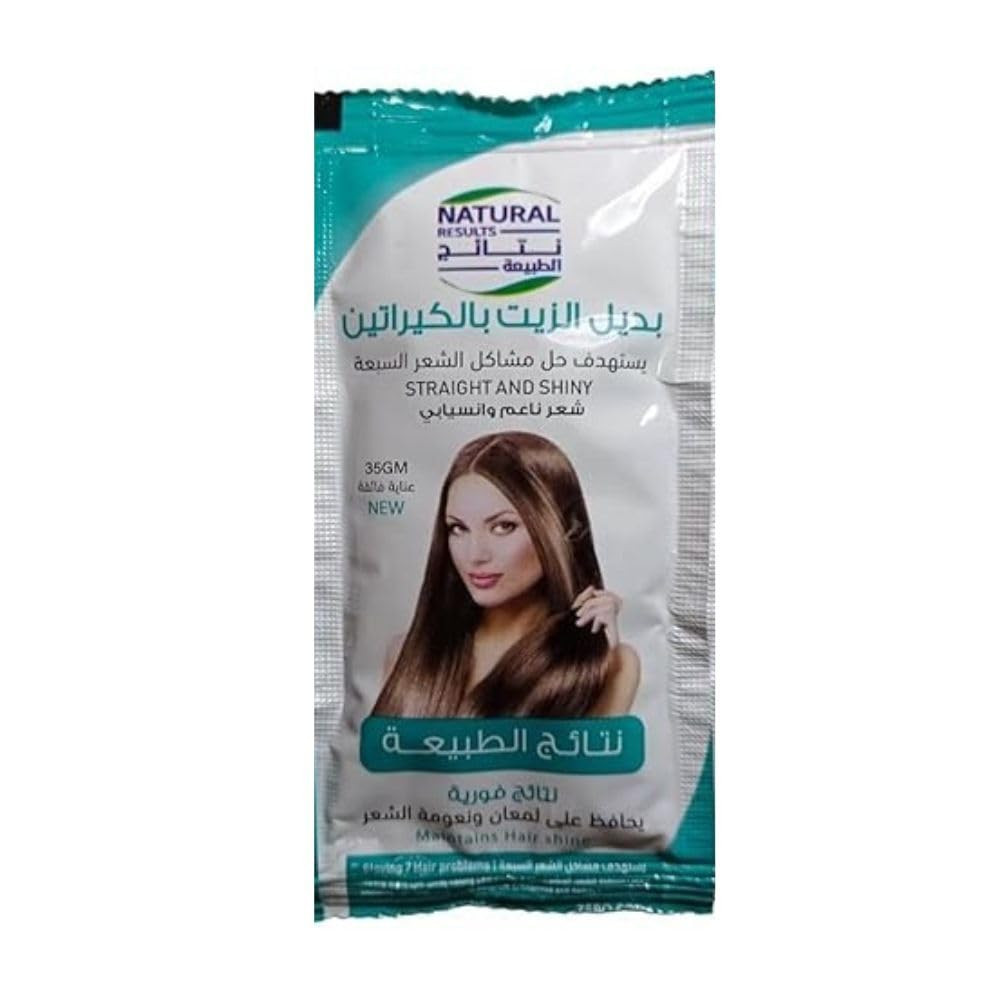 NATURAL RESULTS KERATIN OIL REPLACEMENT SACHET 35 GM