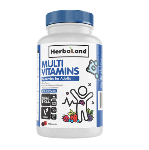 HERBALAND ADULTS MULTIVITAMINS 60GUM