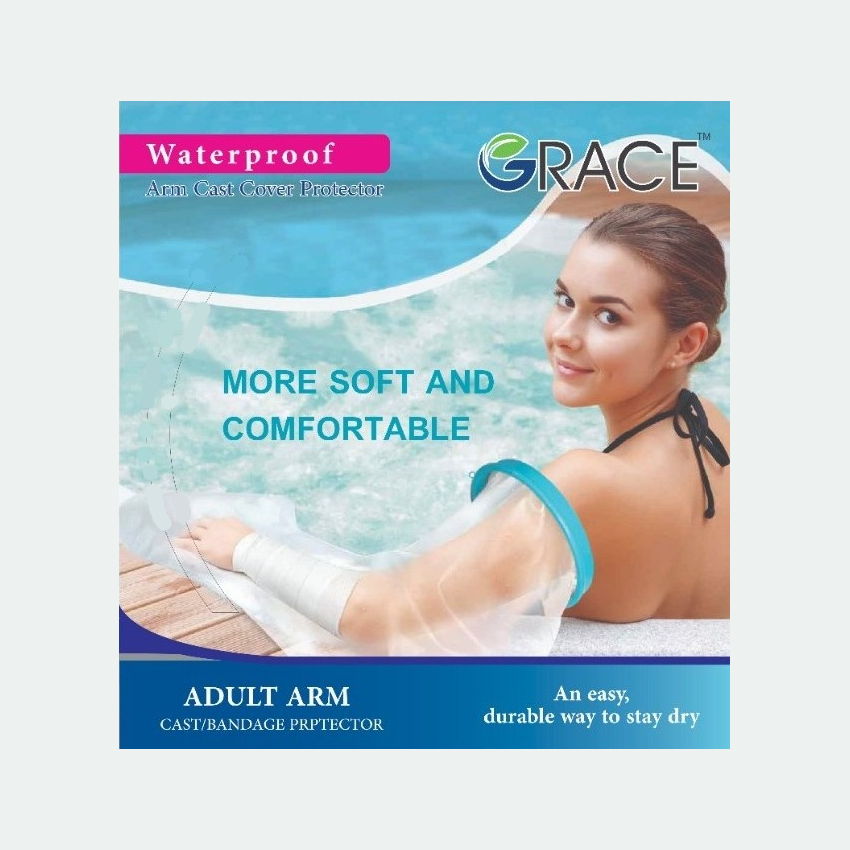 GRACE WATERPROOF ARM CAST COVER PROTECTOR FOR ADULT واقي جبس
